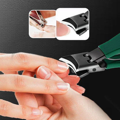 ✂️🦶 Wide-jaw nail clippers – sharp, anti-splash, ergonomic & rust-proof!
