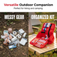 🧰 Emergency Medical Organizer Bag Durable Oxford Fabric Modular Fold-Out Layout ⚡ Tactical Straps Rapid Rip-Away Access 50% OFF Today