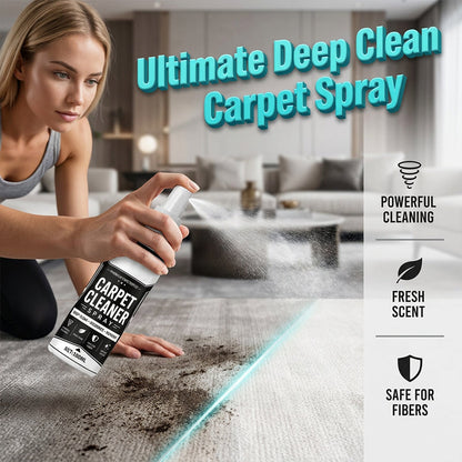 🧼✨ Deep clean carpet spray – lifts tough stains, neutralizes odors instantly!