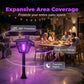 Solar-Powered 2-in-1 Mosquito Zapper & Garden Light