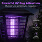 Solar-Powered 2-in-1 Mosquito Zapper & Garden Light