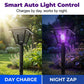 Solar-Powered 2-in-1 Mosquito Zapper & Garden Light