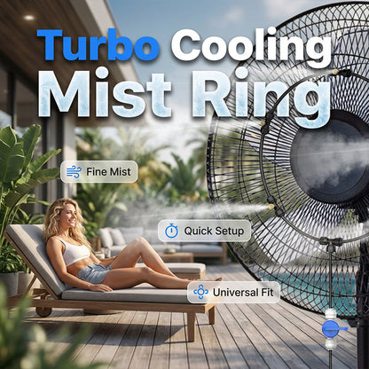 ⏳Limited-time 50% off⏰Instant Cooling Mist Ring💦🍃
