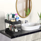 🧺🚰 Under-sink organizer – sliding drawer, drainage, no-tool assembly!
