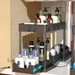 🧺🚰 Under-sink organizer – sliding drawer, drainage, no-tool assembly!