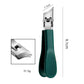 Wide Jaw Opening Anti-Splash Slanted Nail Clipper