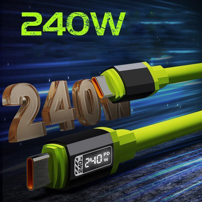 Flexible Silicone Fast Charge Cable