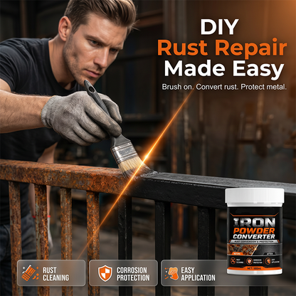 🛠️ Rust Converter for Metal – DIY Rust Repair Treatment for Outdoor Surfaces