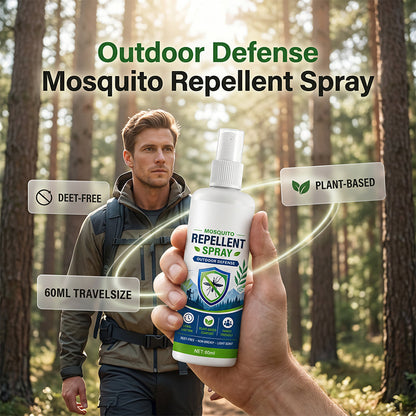 ☀️Summer must-have: Plant-based mosquito repellent spray for outdoors! 🔥Effective mosquito protection for relaxing days outside!
