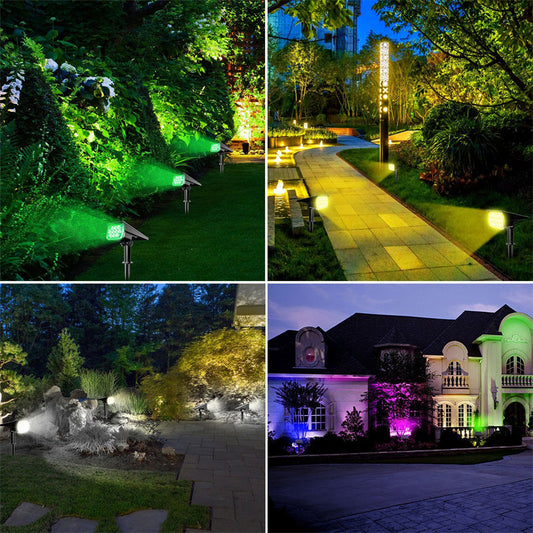 Adjustable Solar Spotlight for Garden & Yard