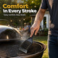 BBQ Grill Cleaning Brush with Stainless Steel Scraper