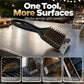 BBQ Grill Cleaning Brush with Stainless Steel Scraper