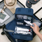Foldable Hanging Toiletry Bag Travel Cosmetic Organizer