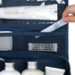 Foldable Hanging Toiletry Bag Travel Cosmetic Organizer