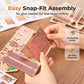 DIY Wooden 3D Puzzle Fridge Magnet Kit