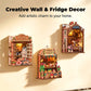 DIY Wooden 3D Puzzle Fridge Magnet Kit