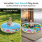 Foldable Kids Backyard Wading Pool