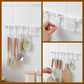 🏠 Wall-Mounted Slide Rail Hanger Rack – Space-Saving Storage