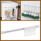 🏠 Wall-Mounted Slide Rail Hanger Rack – Space-Saving Storage
