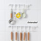 🏠 Wall-Mounted Slide Rail Hanger Rack – Space-Saving Storage