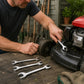 Professional Chrome Vanadium Open-End Wrench Set