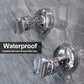 2pcs Adjustable Shower Head Holders Removable Suction Cup Shower Head Bracket No Drill Shower Head Bracket