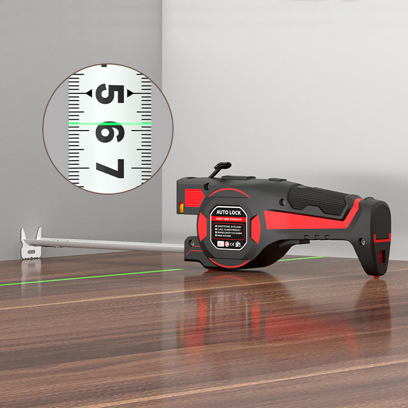 2-in-1 16ft Tape Measure with 65ft Laser Guide