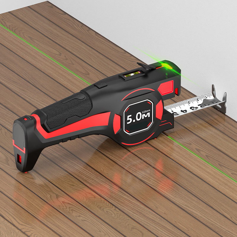 2-in-1 16ft Tape Measure with 65ft Laser Guide