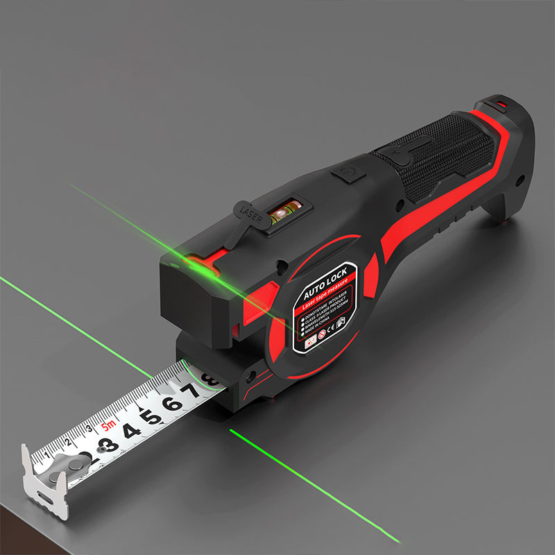 2-in-1 16ft Tape Measure with 65ft Laser Guide