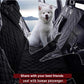 🔥Hot Sale 50% OFF🔥 Muddy Paws Ruined Another Seat? Car Backseat Cover for Pets – 600D Hammock with Side Flaps, 4 Anchor Straps + Seatbelt Openings, Stays Put on Brake 🐕🚗