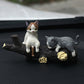 Adorable Cat Decoration for Car Dashboard