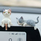Adorable Cat Decoration for Car Dashboard
