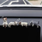 Adorable Cat Decoration for Car Dashboard