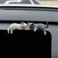 Adorable Cat Decoration for Car Dashboard