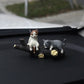 Adorable Cat Decoration for Car Dashboard