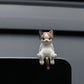 Adorable Cat Decoration for Car Dashboard