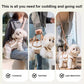 🐾 Small Pet Sling Carrier – Multi-Way Shoulder Bag with Padded Strap