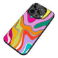 💥 [Limited Time: 50% OFF] 🔥 Rainbow Gradient Hard Phone Case | Street-style Design | Shock-resistant & Drop-proof | Large Camera Cutout | 4 Colors (White/Black/Blue/Pink) | Slim Design