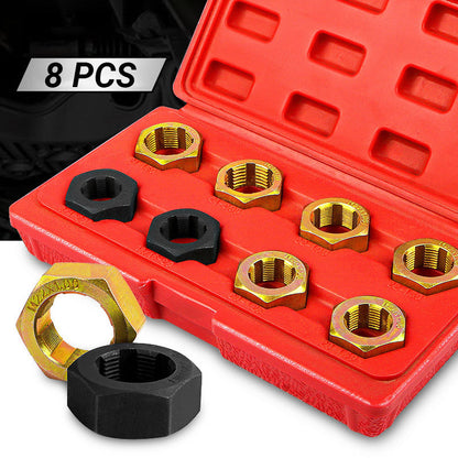🎉 2026 Sale — Over 27400 Sold! 🔧8Pcs Automotive Thread Repair Tool Set｜Hardened Steel Damaged Screw Bolt Restorer ✨