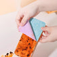 Creative 12-Layer Rainbow Tear-Off Kitchen Cleaning Rag
