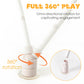 Fun Interactive Suction Cup Cat Wand Toy