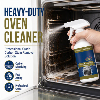 💥 LAST DAY 50% OFF - 🌻Heavy Duty Oven & Cooktop Cleaner Spray