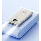 Fast Charging Power Bank with Built-in Cables