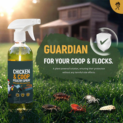 Natural Poultry Coop Cleaning Spray