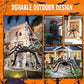 Hairy Spider with Large Web Halloween Outdoor Decoration