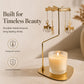 🎅Christmas HOT SALE💞50K+ SOLD!✨Decorative Gold Rotary Candle Holder