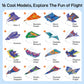 🥳2026 HOT SALE 49% OFF! ✈️Creative DIY Paper Airplane Set For Kids