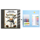 2026-2030 Calendar - From January 2026 to December 2030, 5-year calendar, cartoon Highland cow themed cover design, annual calendar planning, month labels, 60-month calendar