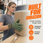 🧤 Rubber-Coated Work Gloves – Durable Grip & Flexible Fit