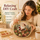 🌸 DIY Four Seasons Pearl Wreath Craft Kit – Create Your Own Sparkling Decor ✨